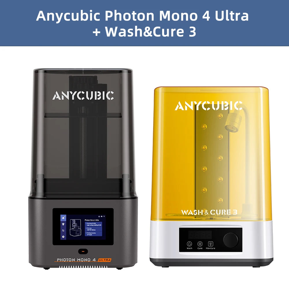 Photon Mono 4 Ultra 7 Inch 10K LCD 3D Printers High Speed UV Resin 3D Printer Printing Size  236mm*231mm*430mm 2.2L