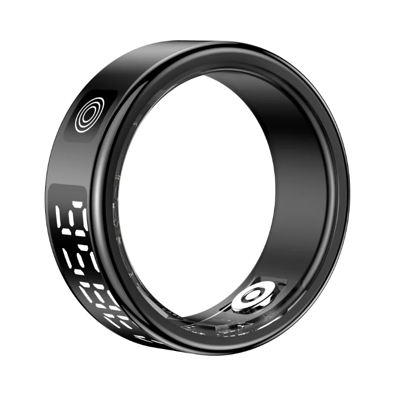 New RS08 Smart Ring 5ATM Waterproof Health Monitor Heart Rate Blood Oxygen Sleep Monitoring Sleep Ring for Men Women for Xiaomi