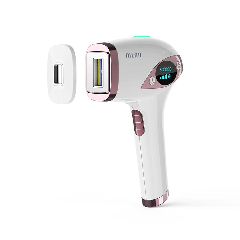 IPL Laser Hair Removal Machine, Ice Cool Permanent, Face Body Bikini Epilator, With 500000 Shots for Women, Men, Home Use