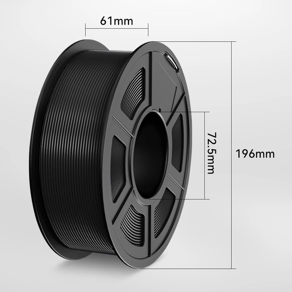 pla plus 2.0 3d printer filaments, 7rolls 1.75mm multi-color 3D printing material for 100% bubble free and FDM 3D printer