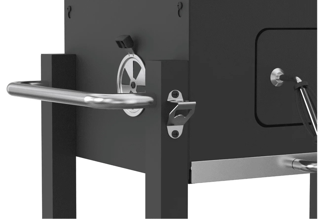 Heavy Duty 24-inch Charcoal Grill, Black