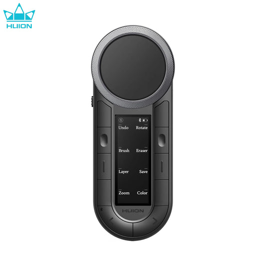 Keydial Remote Wireless Mini Keyboard K40 Dual-channel Bluetooth 5.0 Connectivity Dual-dial Controller 8 Programmable Keys