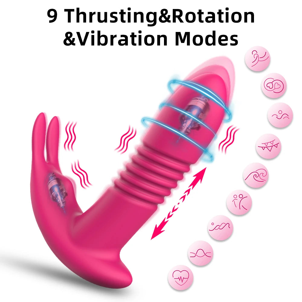 Vagina Vibrator, Clitoris Stimulator, Dildo Vibrator, Sex Toy, Wearable Panties Vibrator, APP Bluetooth Control, Adult Sex Toys Women