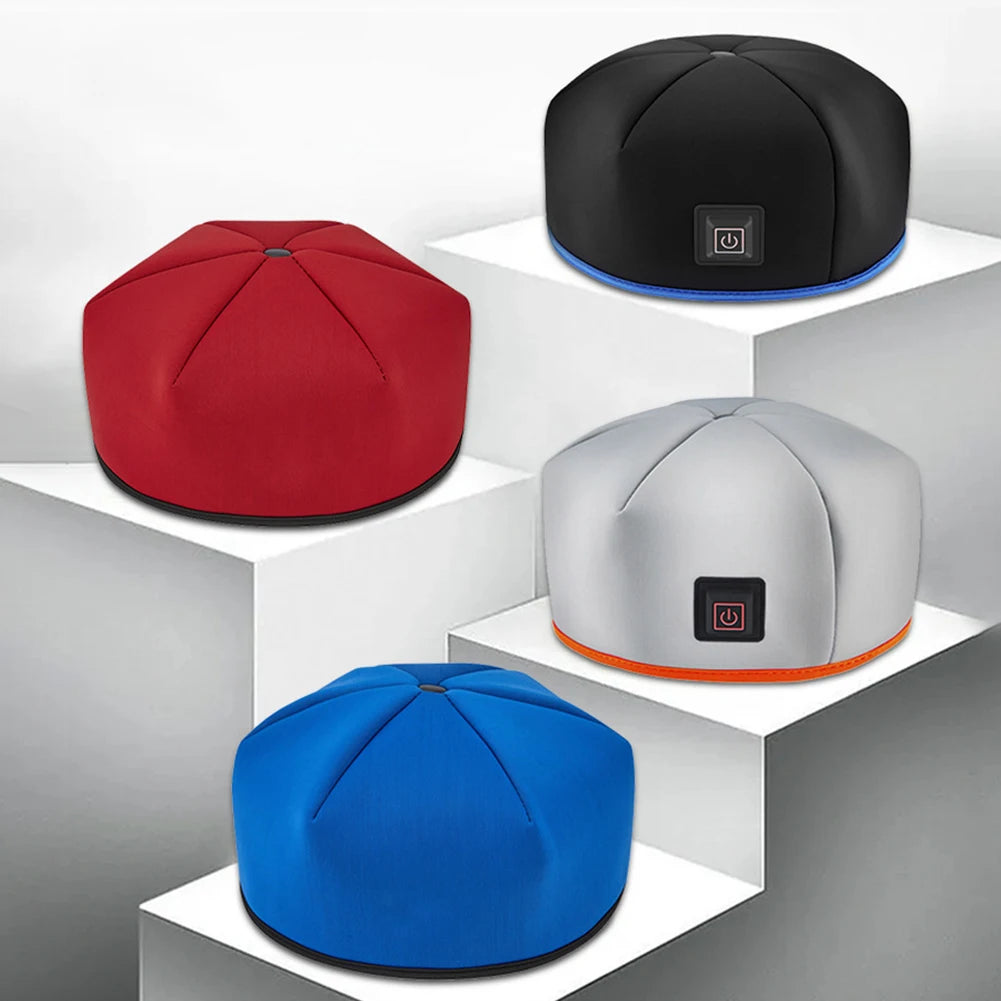 Red Light Hair Growth Cap, Hair Growth Hat Rechargeable Red Light Therapy Cap Hair Regrowth Beanie for Men Women