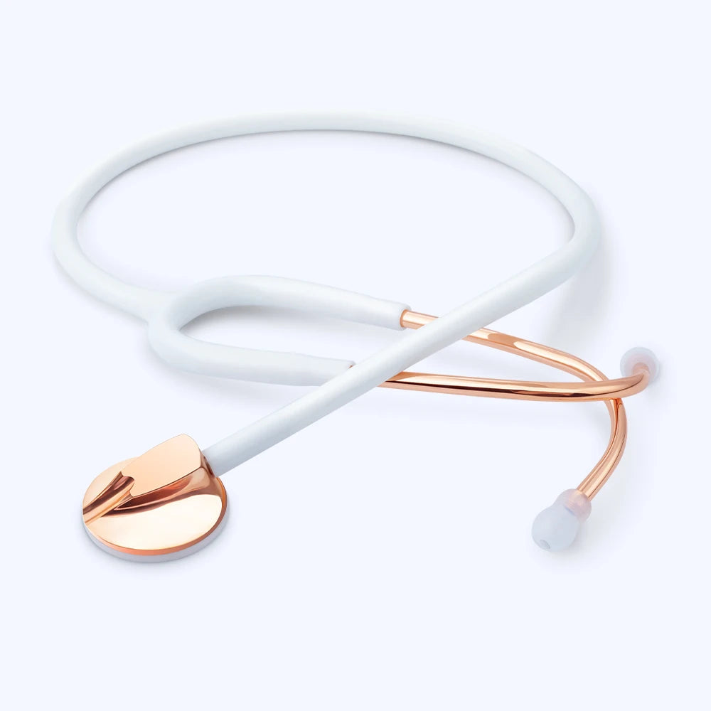 Professional Medical Single Head DoctorStethoscope Medical Equipment Device Heart Lung Cardiology Stethoscopes Nurse Student Vet