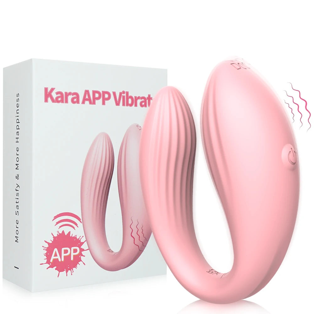 APP Remote Control, Vibrator Egg for Female, G Spot Stimulator, Dildo Vibrator, Wireless Bluetooth Wearable Panties Adult Sex Toy