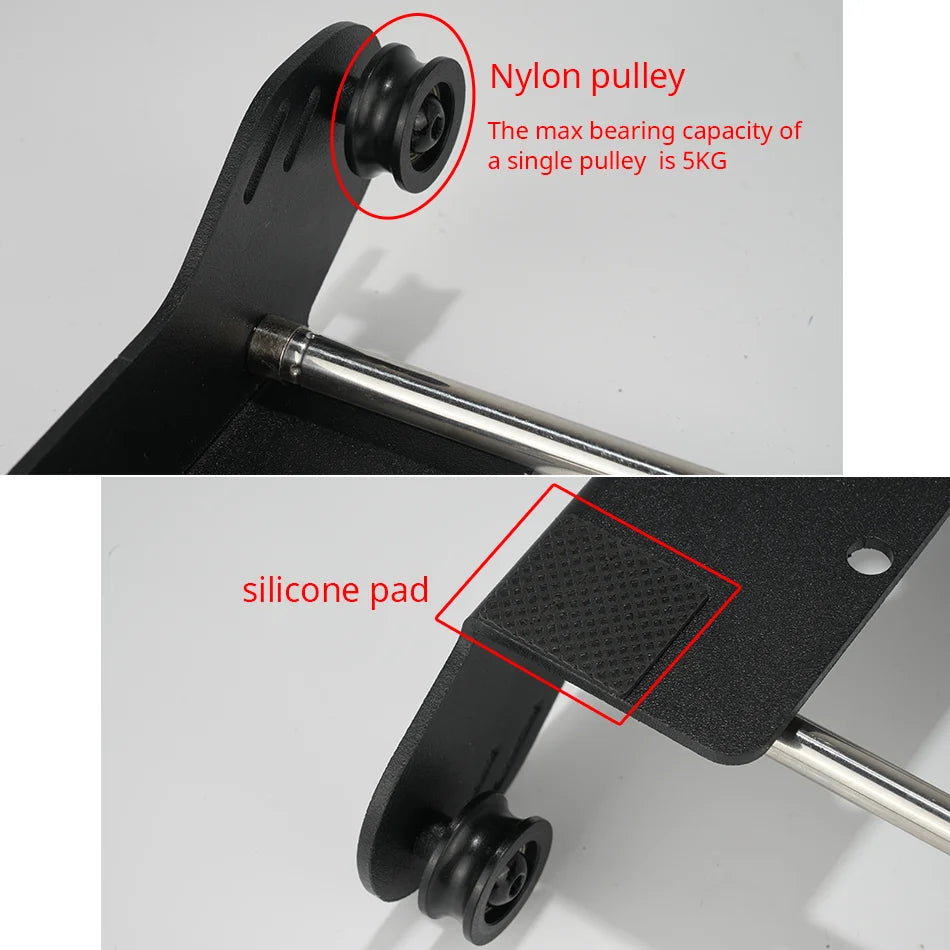 3D Printer Filament Holder, Precision Adjustable 3D Filament Mount Rack Adaptive for 1KG/2KG/5KG Spool