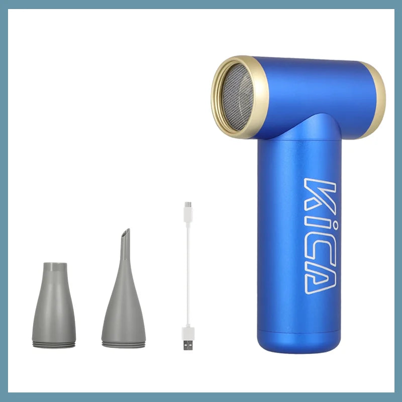 100000RPM Jetfan 2 Air Blower, Portable Turbo Fan, Compressed Air Duster Wireless Computer Keyboard Cleaner for PC Car Camera