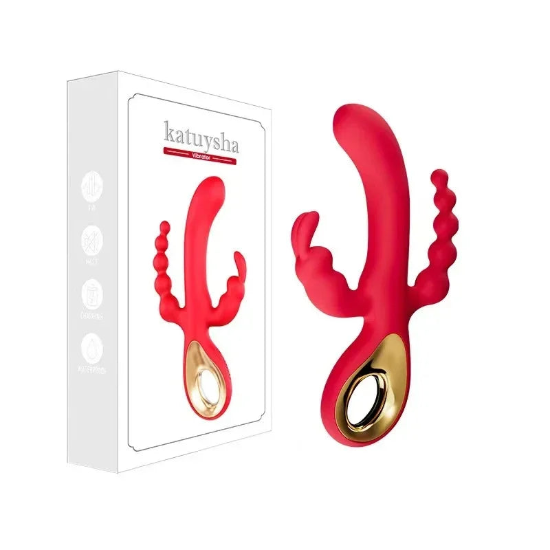 Rabbit Vibrator Realistic Dildo, Sex Toys for Women ,10 Vibration G Spot, Clitoral, Vibrators Stimulator Sex toy for Adults, Good 18+