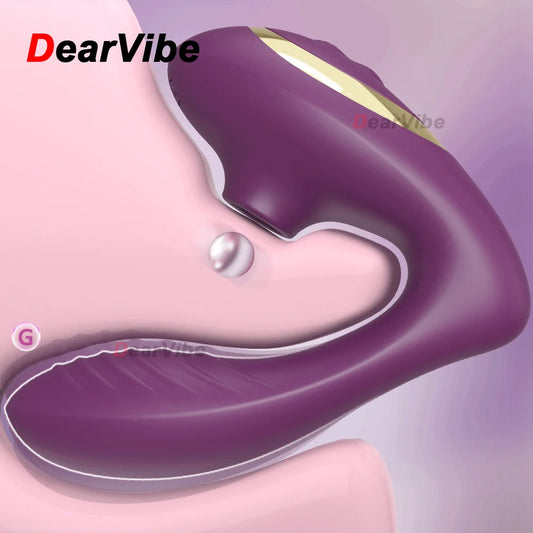 Powerful Sucker Clitoris Vibrator For Women, Clit Clitoral Sucking Vacuum, Stimulator G-Spot Dildo Vibrating Adults Sex Toys Goods