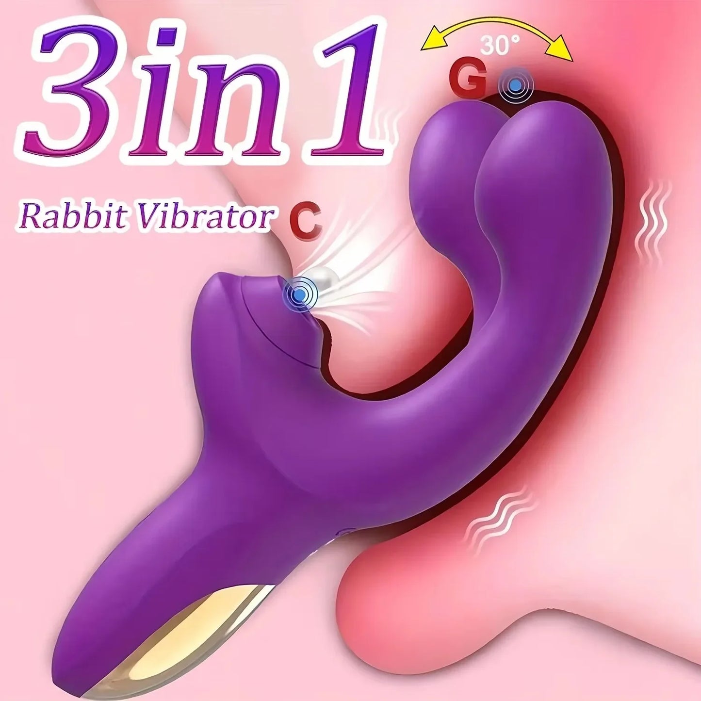 Sex Toy G Spot, Sucking Vibrator for Women, Clitoris Stimulator Vibration Dildo Vibrator Penetration Vagina Vibrator Toys