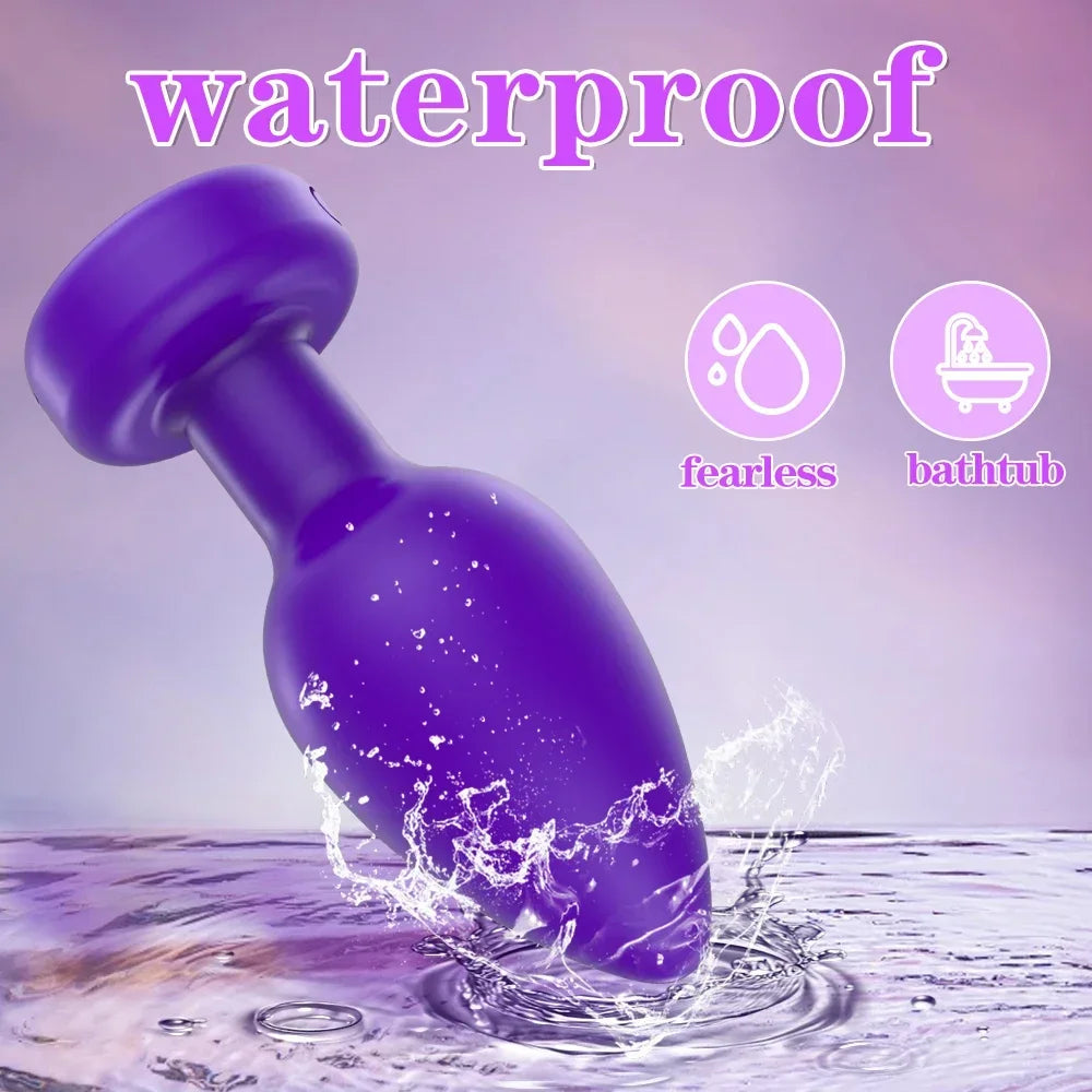 Anal Vibrator, APP Wireless Control, Butt Plug, Men Prostate Massager, Female Vagina Masturbator for Adult Sex Toys,Women Men Gay