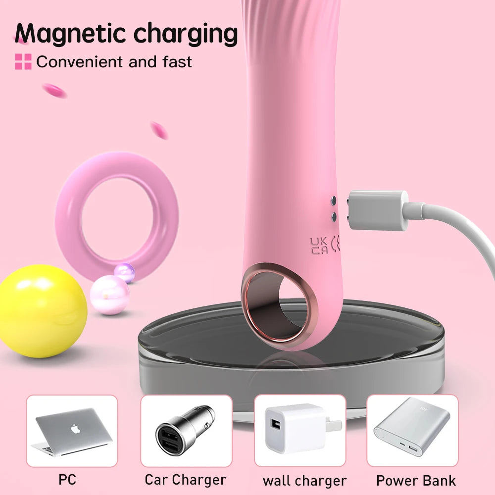 Electric Shock Bullet Vibrators For Women, AV Wand Dildo, Anal, G Spot, Clitoris Stimulator, Vibrating Finger, Vibrator Adult Sex Toys