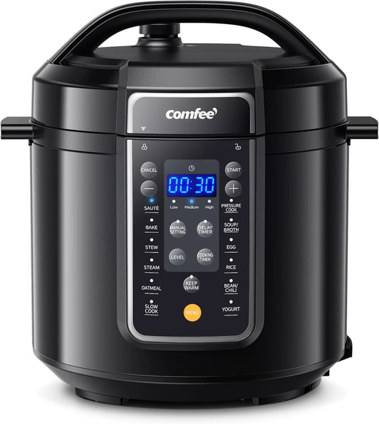 9-in-1 Electric Pressure Cooker, 14 Presets Instant Multi Cooker Olla de Presion Non-Stick Pot Yogurt Maker Rice Cooker Slow Coo