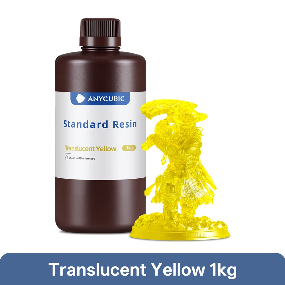 UV Resin for 3D Printer, Liquid Photopolymer 405nm, Standard Resin 3D Printer, Printing Materials For LCD Photon Mono