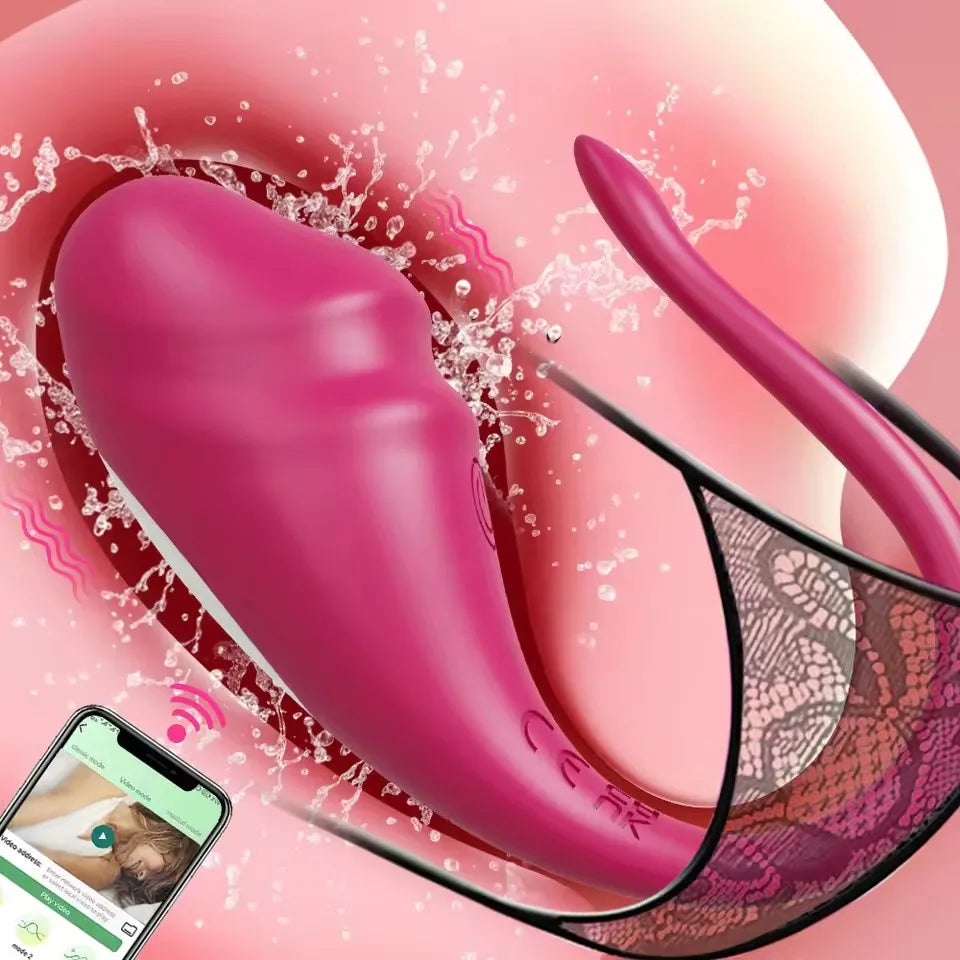 Vagina Vibrator, Clitoris Stimulator, Dildo Vibrator, Sex Toy, Wearable Panties Vibrator, APP Bluetooth Control, Adult Sex Toys Women