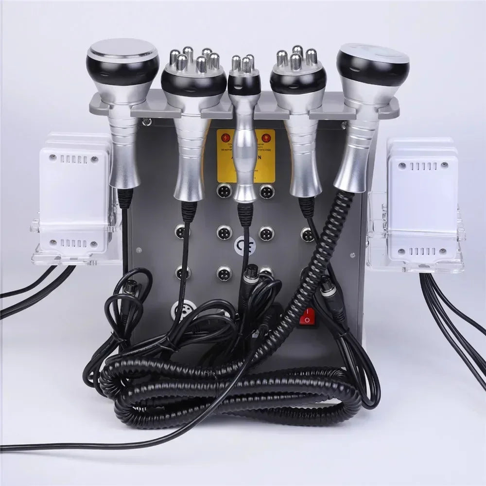 Anti-Wrinkle & Ultrasonic Body Slimming Machine, RF Tool 40K Cavitation  Multi-Polar  Rejuvenation Skin Lift Tighten
