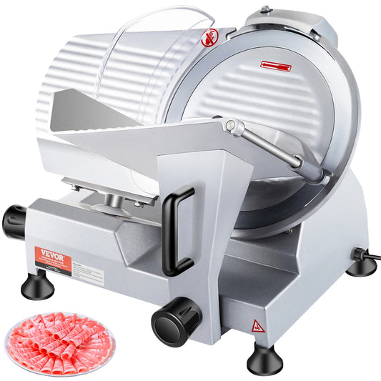 Meat Slicer 200W/240W/320W/340W Electric Deli Food Slicer Adjustable Thickness for Commercial Home Use Cut Meat Cheese