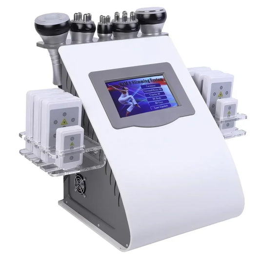 Anti-Wrinkle & Ultrasonic Body Slimming Machine, RF Tool 40K Cavitation  Multi-Polar  Rejuvenation Skin Lift Tighten