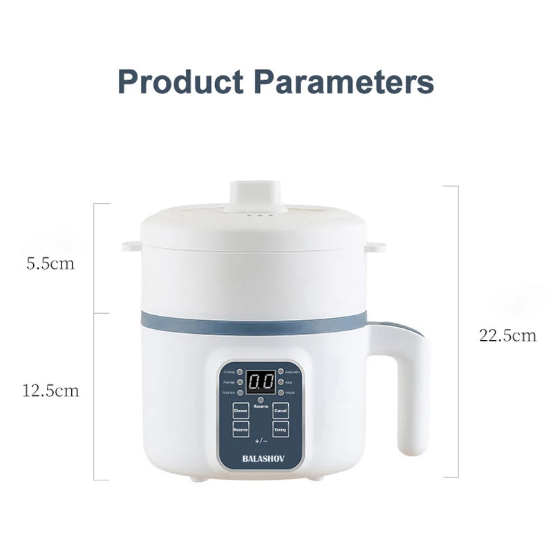 110V/220V Electric Rice Cooker Multicooker Multifunction Pot Mini Hotpot Appliances for The Kitchen