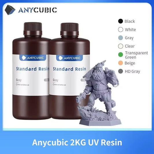 UV Resin for 3D Printer, Liquid Photopolymer 405nm, Standard Resin 3D Printer, Printing Materials For LCD Photon Mono