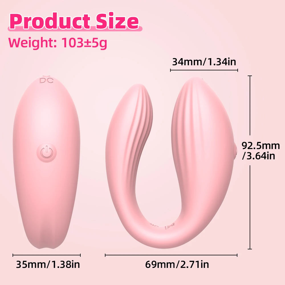 APP Remote Control, Vibrator Egg for Female, G Spot Stimulator, Dildo Vibrator, Wireless Bluetooth Wearable Panties Adult Sex Toy
