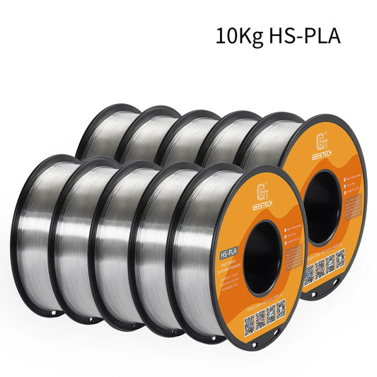 10Kg High Speed PLA 3d printer Filament 1kg 1.75mm, faster curing & printing speed, higher printing quality