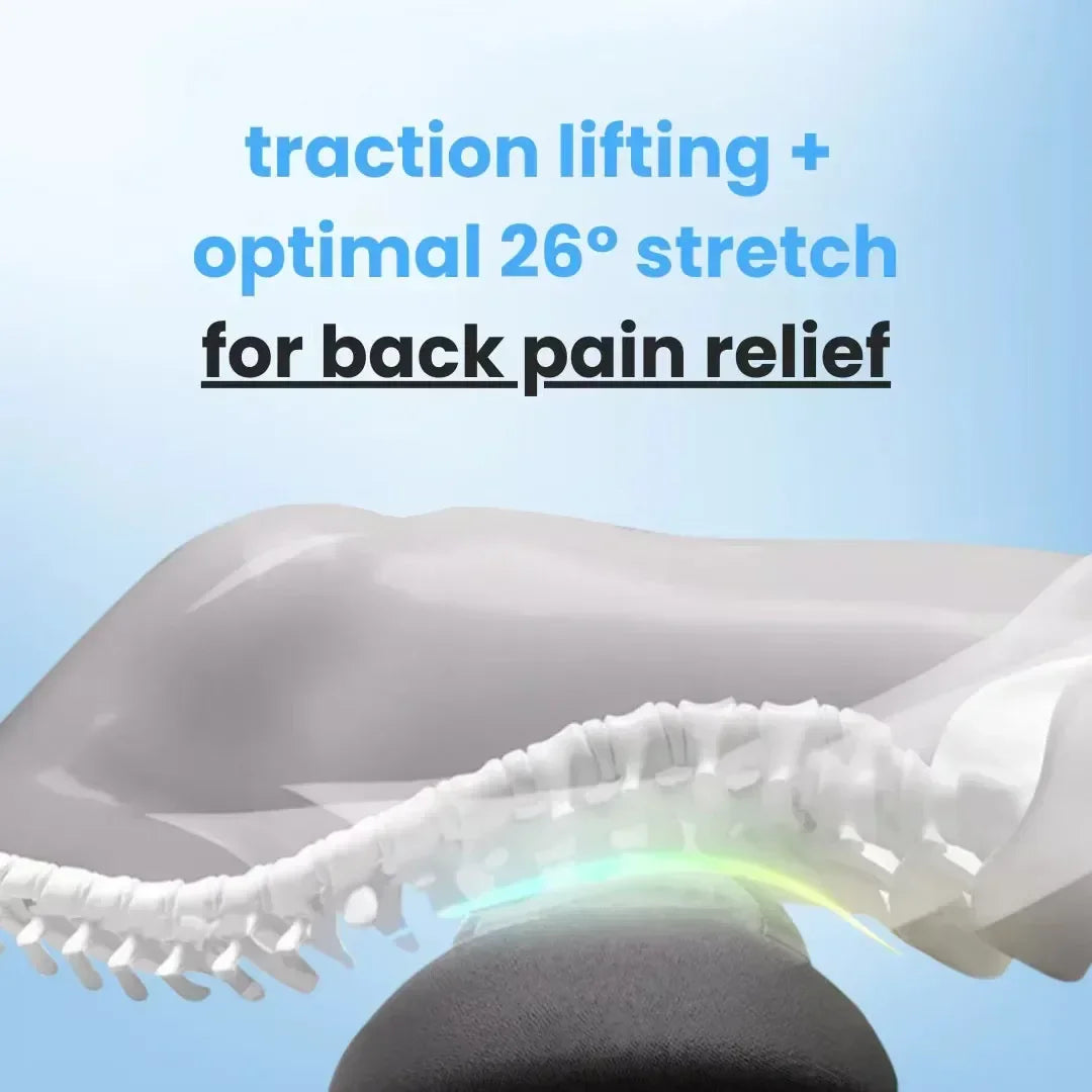 3-in-1 Back Massager with Relief, Bed Sleeping, Shiatsu Deep Tissue Portable Shoulder Lower Back Pain Relief Waist Massager