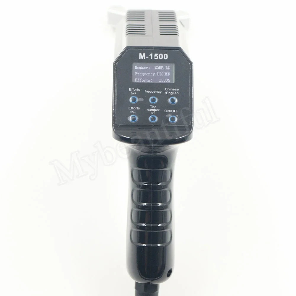 New Chiropractic Adjustment Tool 1500N Adjustable Electric Gun Massage For Body Relax Relief Backache Spine Correction Massager