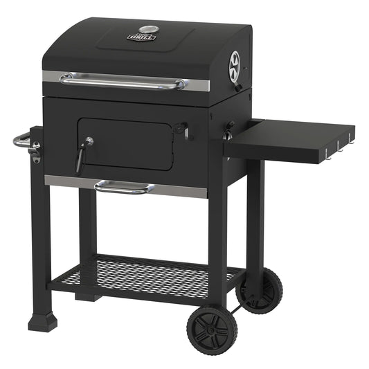 Heavy Duty 24-inch Charcoal Grill, Black