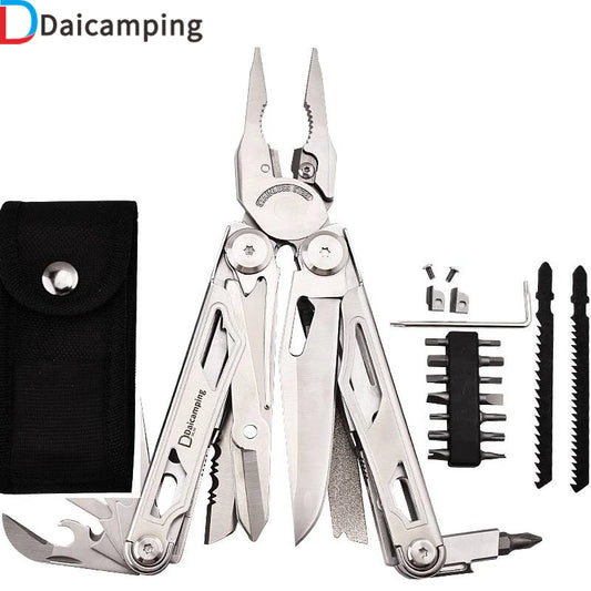 Multitools Hand, DIY Multi Tools, Multi-tool Clamp, Folding Knives, Scissor, Cutters, EDC Survival Gear, Manual Pliers