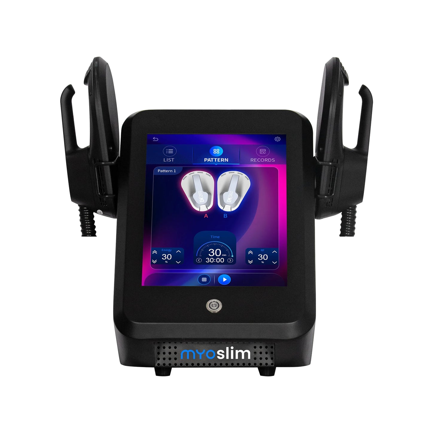 RF Slimming EMS Body Sculpting Muscle Stimulation, 6500W Device Professional Grade Fat Reduction Toning Technology for Spa