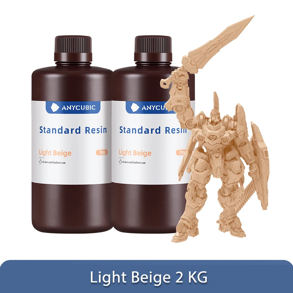 UV Resin for 3D Printer, Liquid Photopolymer 405nm, Standard Resin 3D Printer, Printing Materials For LCD Photon Mono