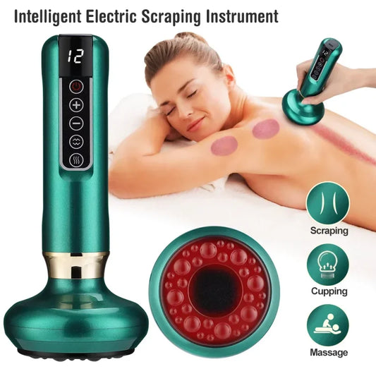 New Electrical dredging meridian cupping device, intelligent vacuum, negative pressure, household electric heating