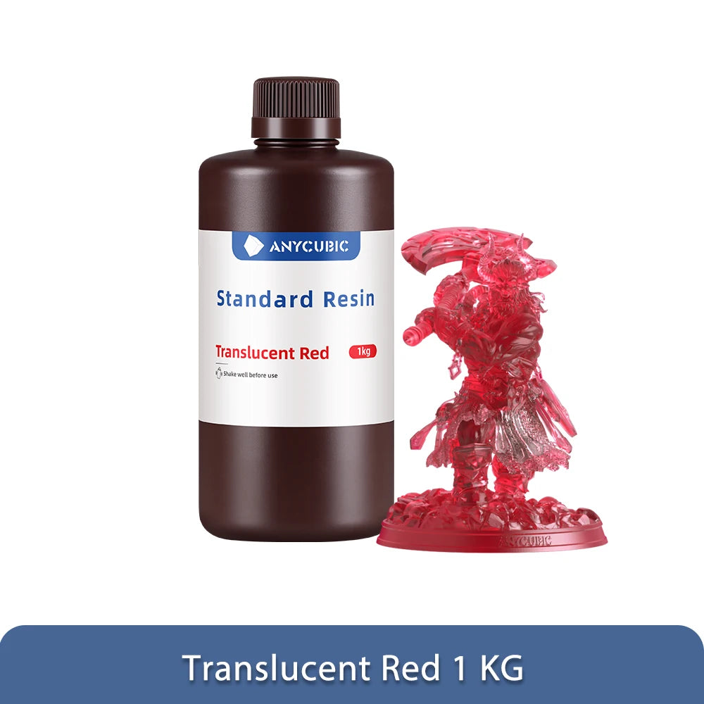 UV Resin for 3D Printer, Liquid Photopolymer 405nm, Standard Resin 3D Printer, Printing Materials For LCD Photon Mono