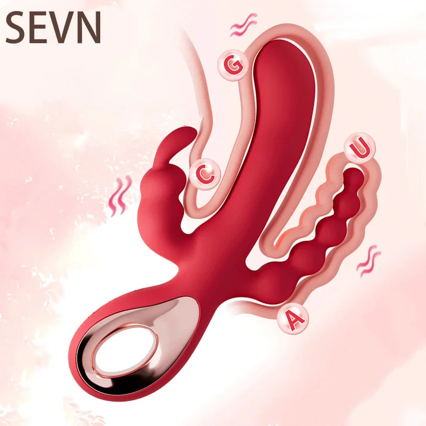 Rabbit Vibrator Realistic Dildo, Sex Toys for Women ,10 Vibration G Spot, Clitoral, Vibrators Stimulator Sex toy for Adults, Good 18+