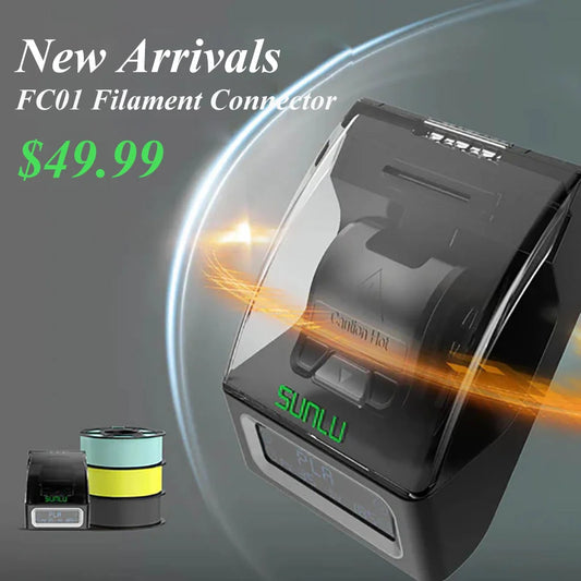 Filament Connetor For 3D Filament, 1.75mm PLA / ABS / PC / PCL / PA / PETG Fusion Splicer, 3D Printer Accessories