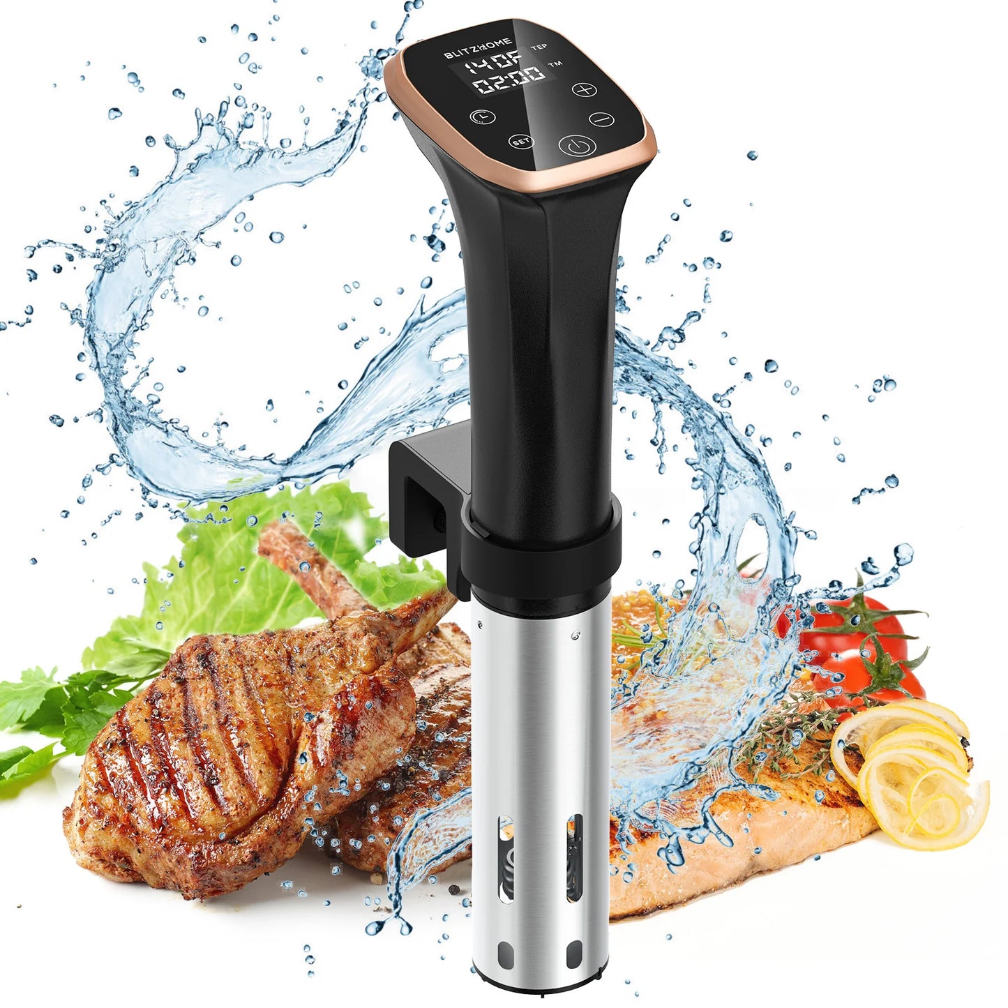 Slow Cooker IPX7 Waterproof WiFi Connectivity Versatile Cooking Food Preparation Appliance for kitchen Cooking