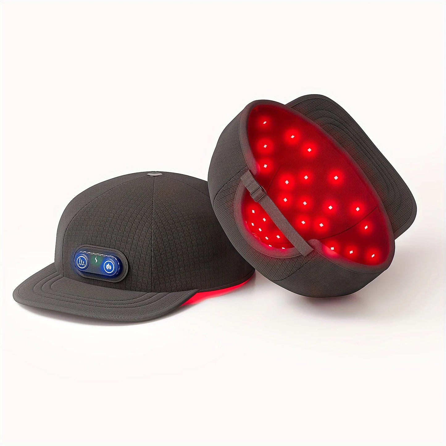 Red Light Therapy Hair Growth Cap, Capacete LED Light Haircare Therapy Hair Grow Light Activate Hair Follicles Led Lights 650nm