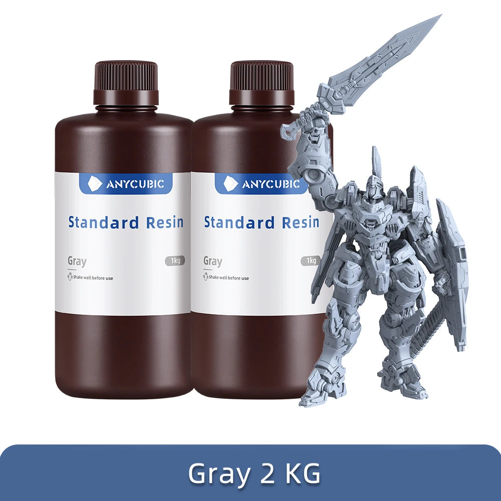 UV Resin for 3D Printer, Liquid Photopolymer 405nm, Standard Resin 3D Printer, Printing Materials For LCD Photon Mono