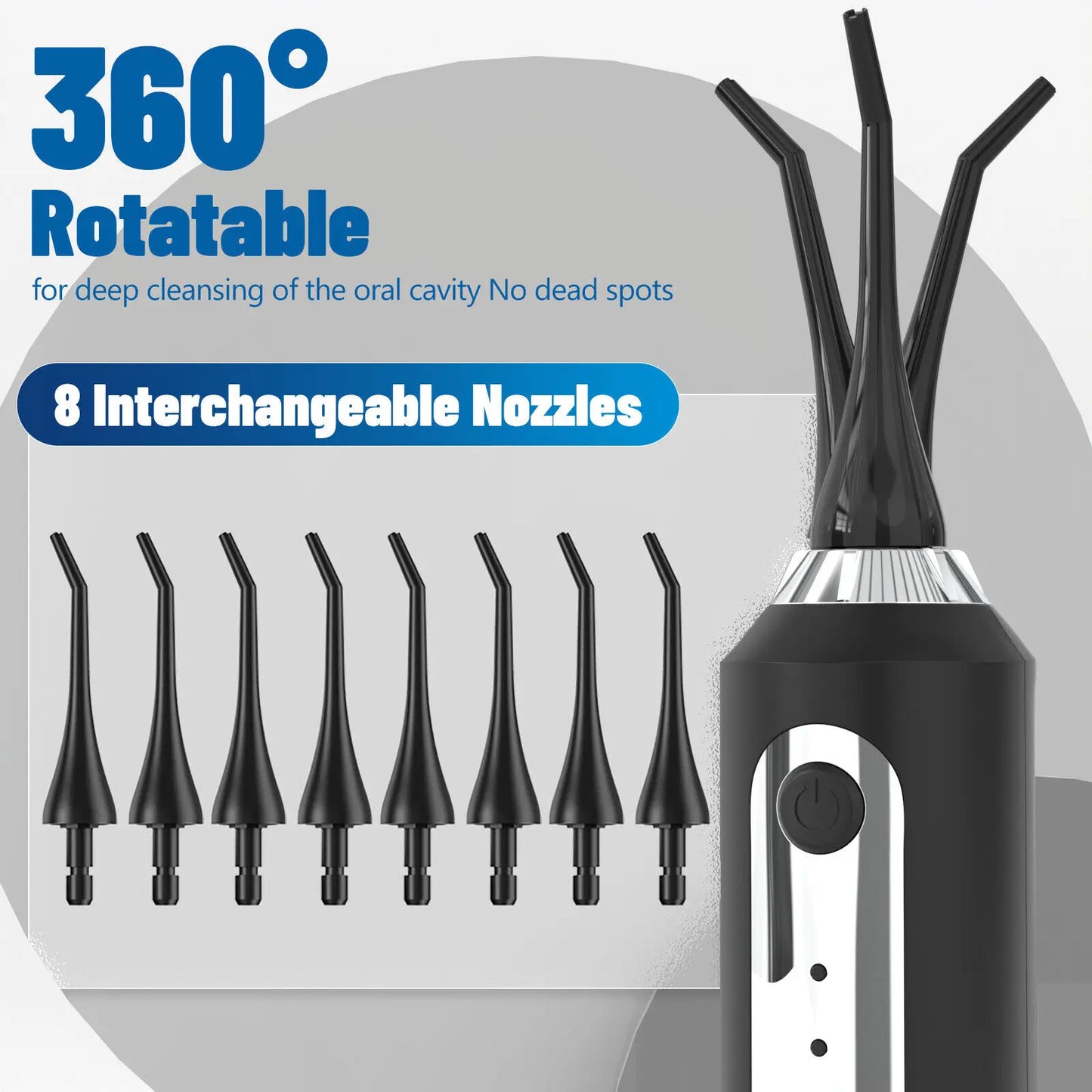 SejoyWater Flosser Teeth Washing Machine Home Dental Oral lrrigator 4 Colors Thread Teeth Pick Mouth 5 Modes USB Rechargeable