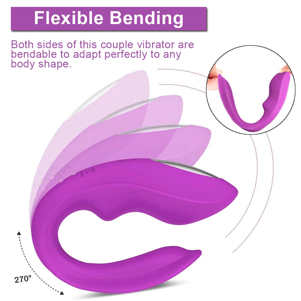 Wireless Powerful Vibrator, Sex Toy Dildo Adult Female, for Clitoris Stimulator Women Couples with Remote Control