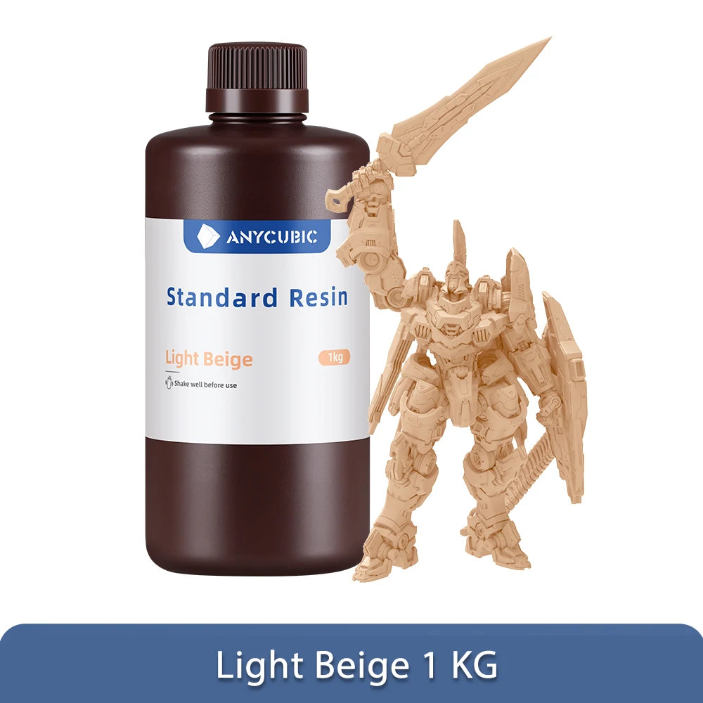 UV Resin for 3D Printer, Liquid Photopolymer 405nm, Standard Resin 3D Printer, Printing Materials For LCD Photon Mono