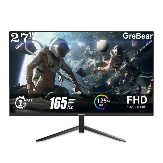 27 inch  monitor 165hz,PC Home Office Computer Gaming Monitor FHD1080p,99% SRGB,Built-in Speakers
