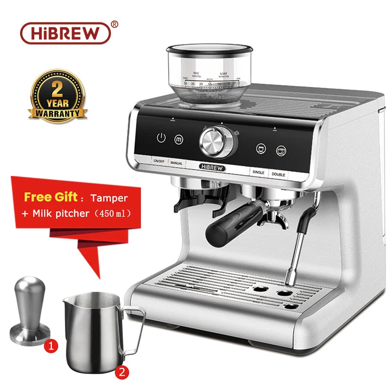 Barista Pro 20Bar Bean to Espresso, Cafeteria Commercial Level Coffee Machine with Full Kit for Cafe Hotel Restaurant