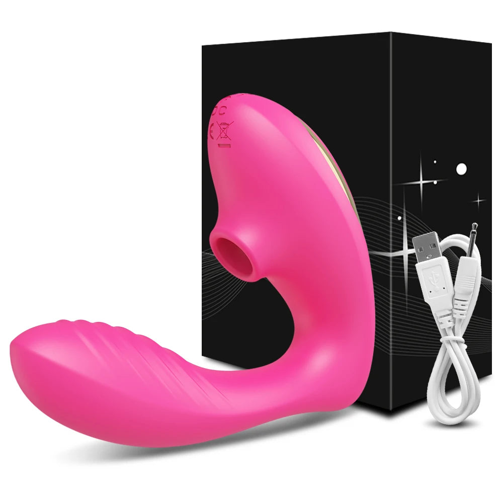Powerful Sucker Clitoris Vibrator For Women, Clit Clitoral Sucking Vacuum, Stimulator G-Spot Dildo Vibrating Adults Sex Toys Goods
