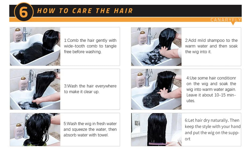 30- 36 Inches 200% Density 13x6 HD Transparent Lace Frontal Wig, No Shedding Wig, Natural Color Straight Human Hair Wig For Women