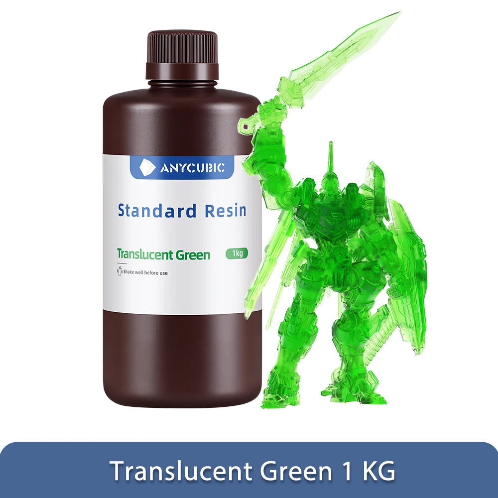 UV Resin for 3D Printer, Liquid Photopolymer 405nm, Standard Resin 3D Printer, Printing Materials For LCD Photon Mono